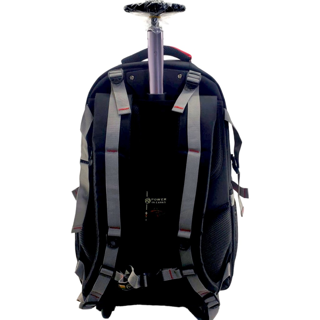 Power Trolley Bag - Red/Black - 20 Inch - Class O/A-Level
