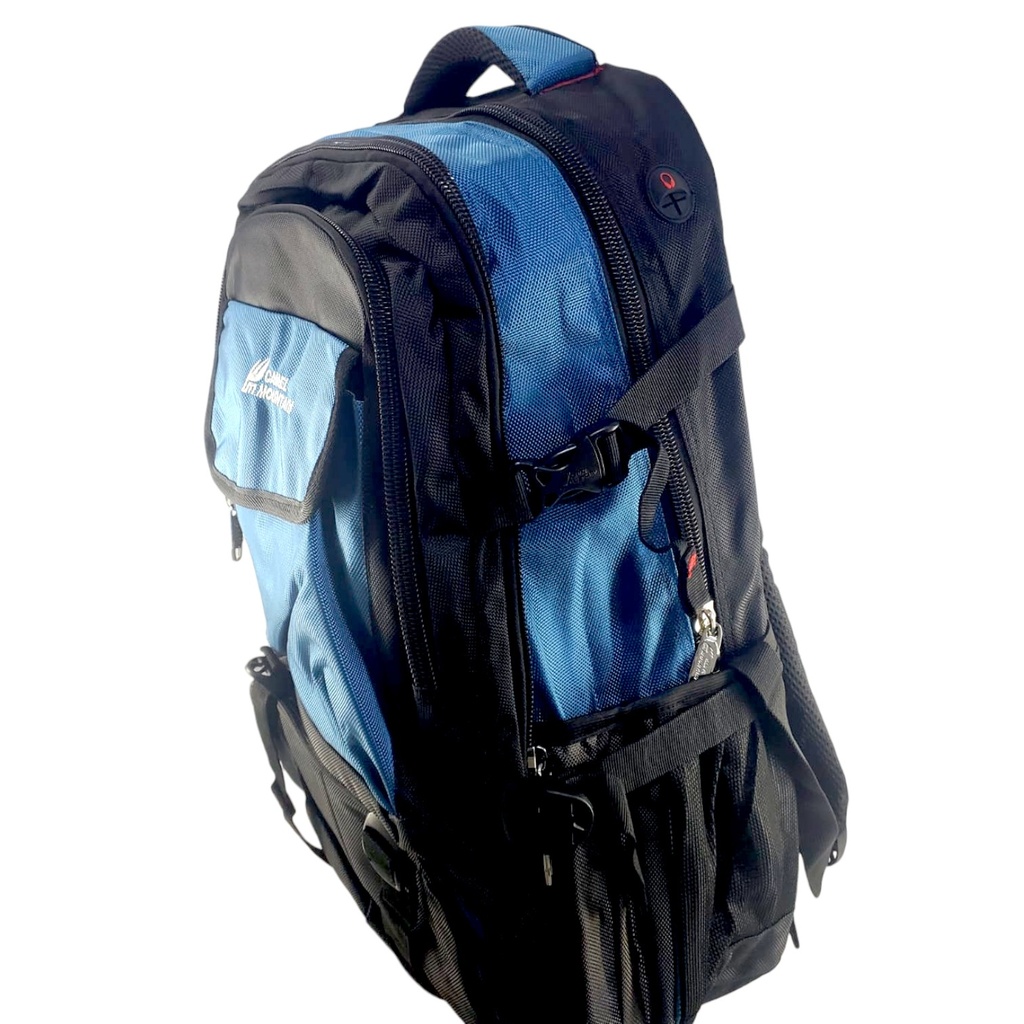 Camel Mountain 22Inch School Bag - Blue/Black - Class - 3 - 8