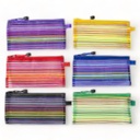 Portable File Bag Student Zipper Holder Small