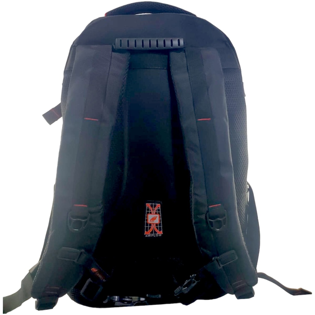 Camel Mountain 22Inch School Bag - Red/Black - Class - 3 - 8