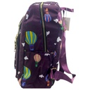 Balloon Design College Bag - Purple - No. 9028