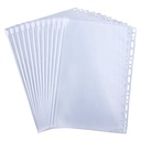 B 5 PVC Zipper Pocket Transparent Pouch--Assorted Colors