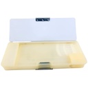 Magnetic Pencil Box - Yellow - No.35223 - Leaf Design