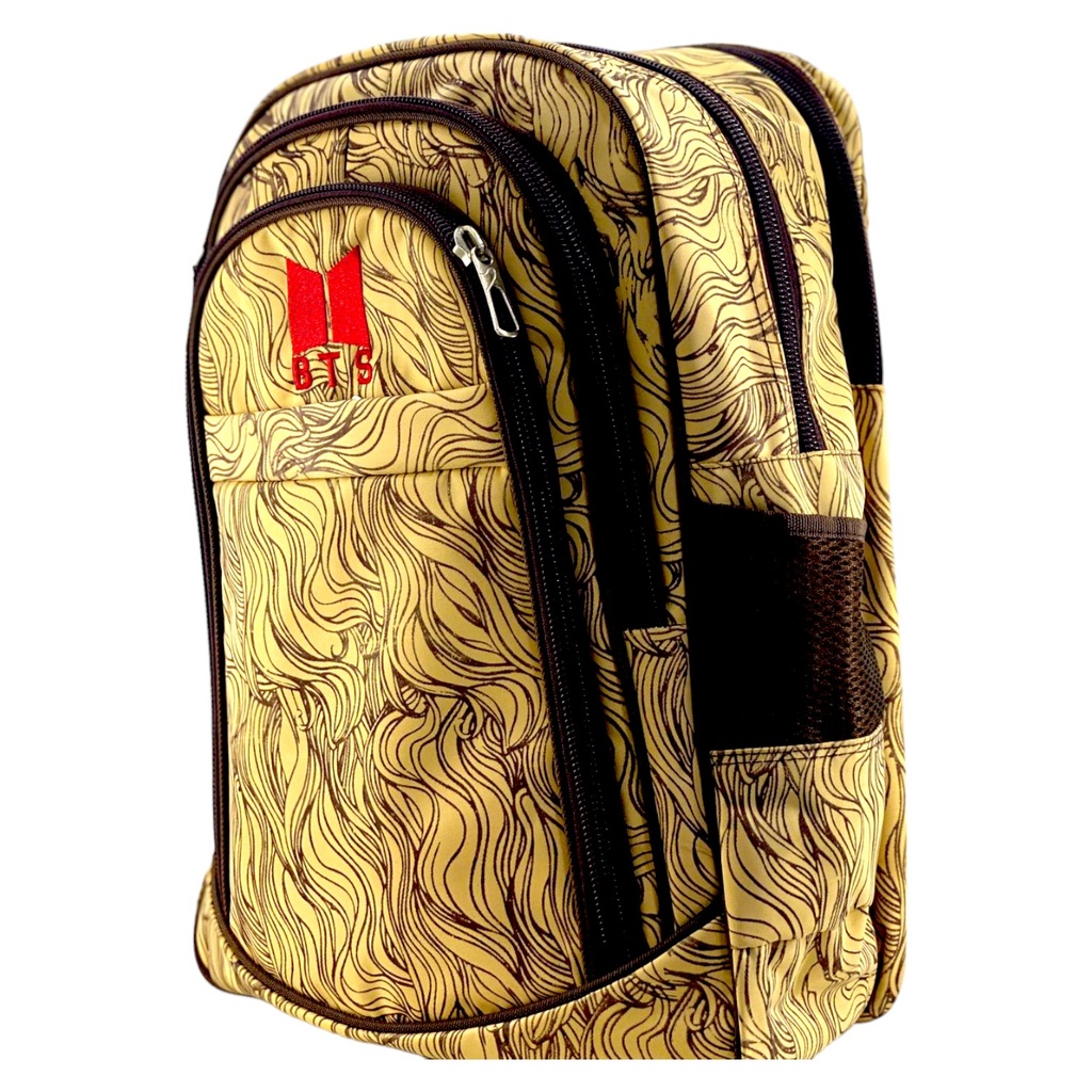 BTS School Bag - Brown - Class 5 - 7