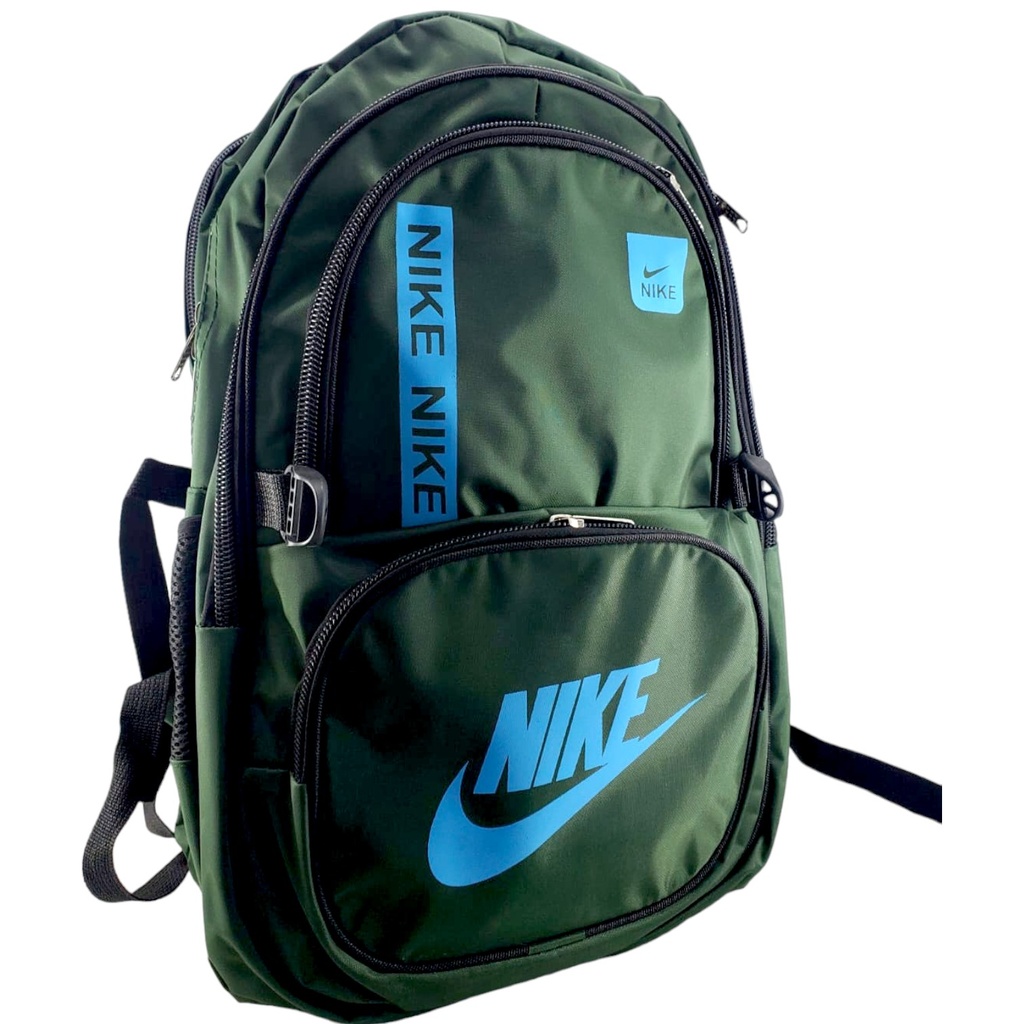 Nike School Bag - Green - Class - 3 - 8 - 5 Zipper