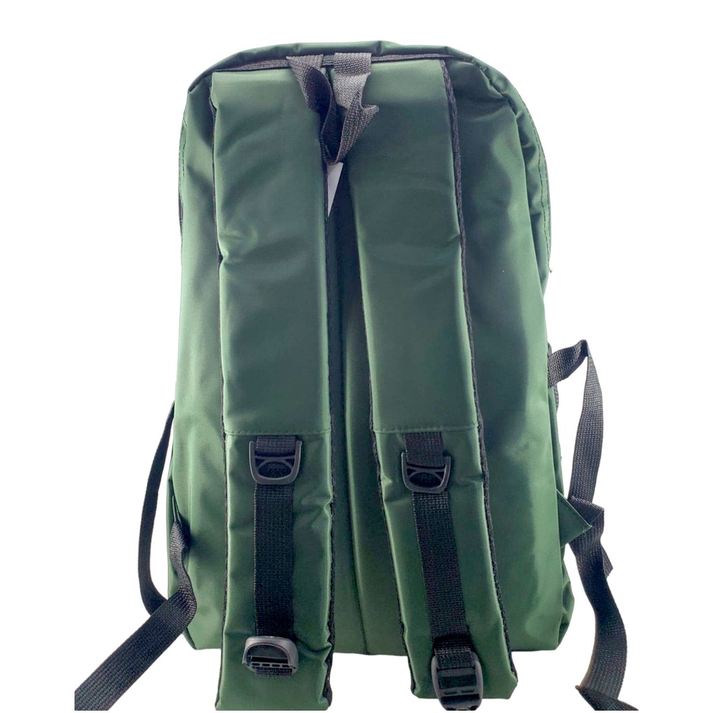 Nike School Bag - Green - Class - 3 - 8 - 5 Zipper