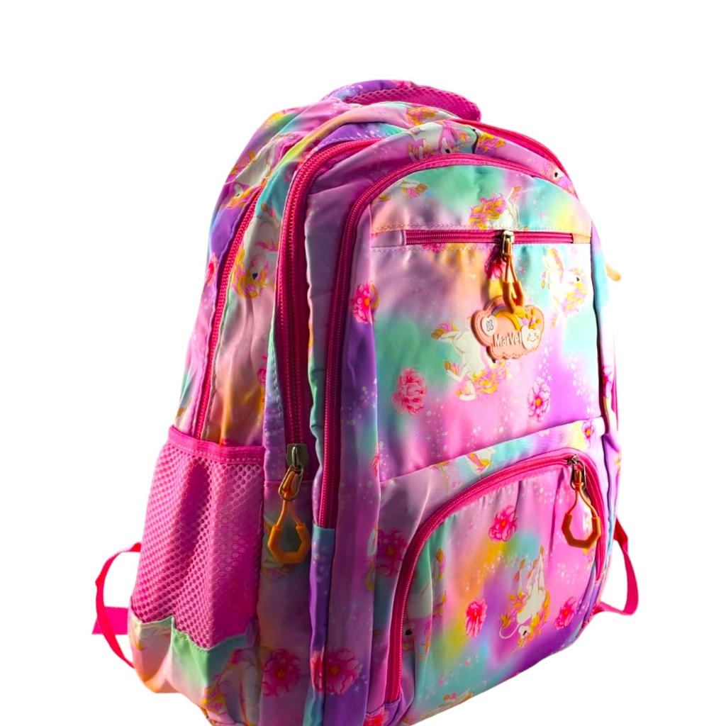 AKB Fashion School Bag - Unicorn - Pink