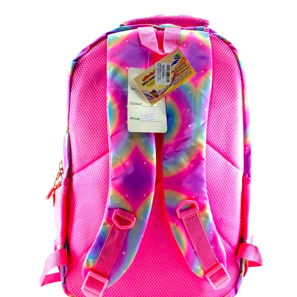 AKB Fashion School Bag - Unicorn - Pink
