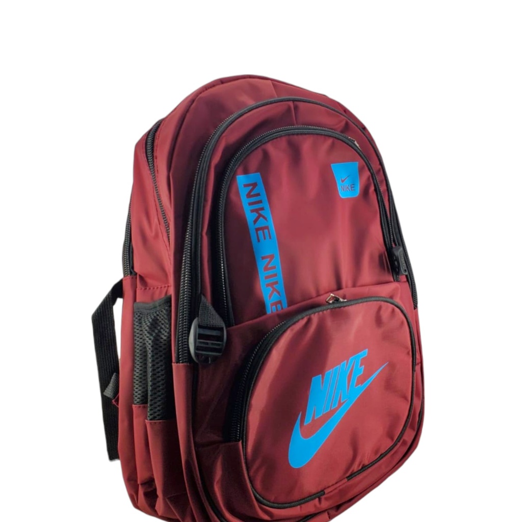 Nike School Bag - Maroon - Class - 3 - 8 - 5 Zipper