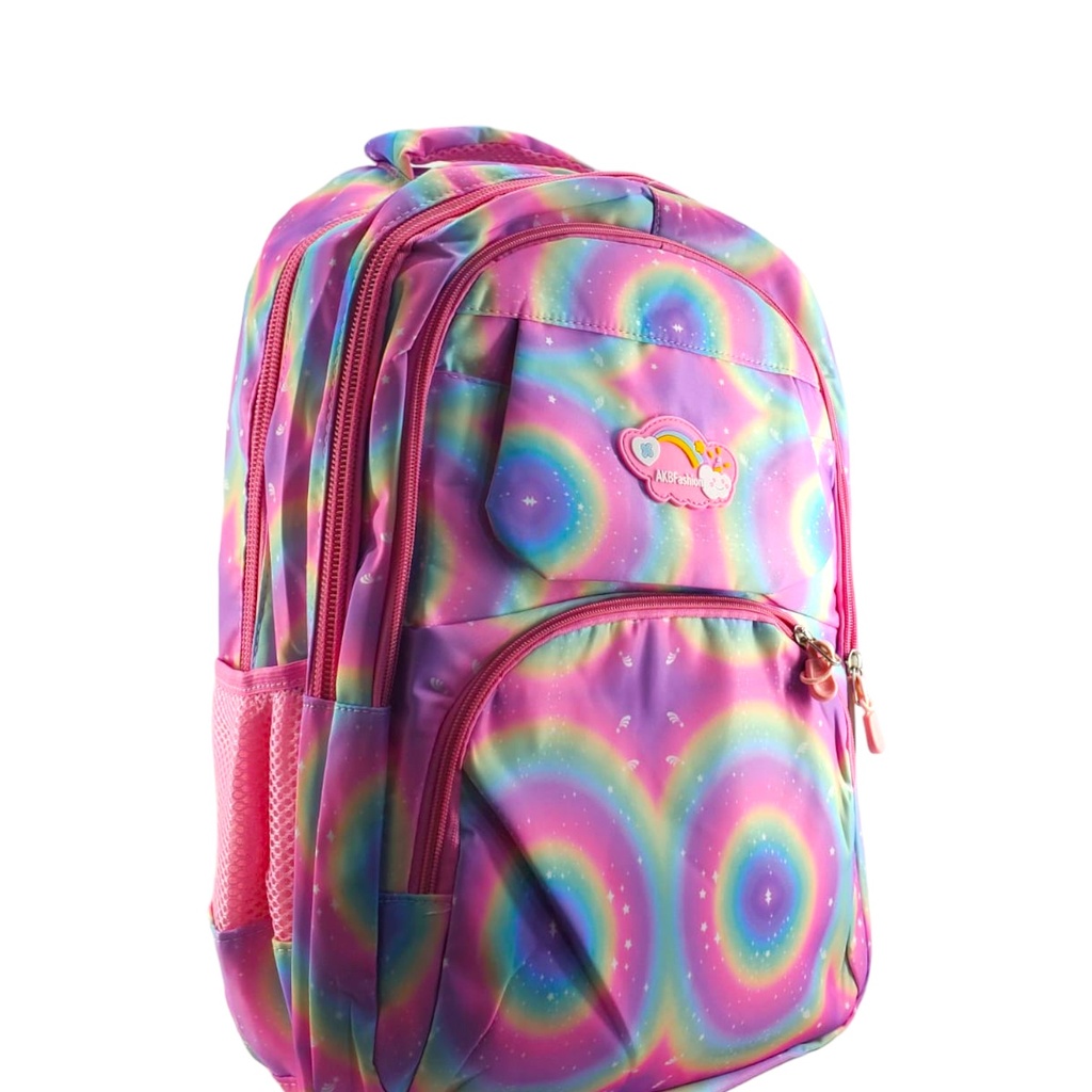 AKB Fashion School Bag - Rainbow - Multi