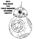 Star Wars The Force Awakens BB-8s Colouring Book