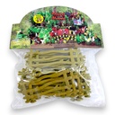Project Mania Fences Small - Pack Of 24 - TMTRF3 - Yellow