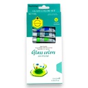 Keep Smiling Glass Color Set - 12 Colours - No. 7112GL