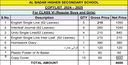 Al Badar Class 6 Copies Set With Copies Cover