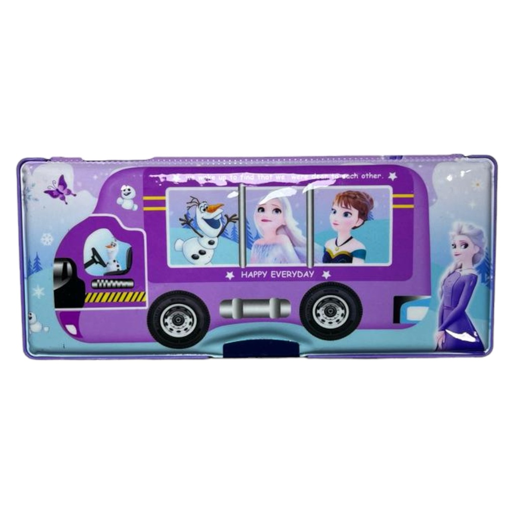 Magnetic Bus Pencil Box (Frozen)