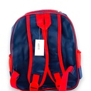 Spiderman School Bag Embossed With Light Pre Primary School Bag - Red