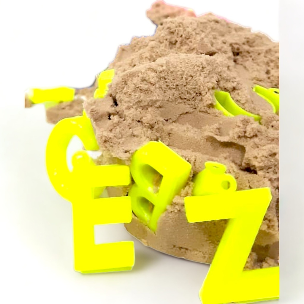 Magic Clay Sand - Alphabet - (PDSLSAZ)