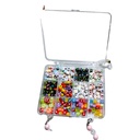 Rectangle Shaped packing 8 style Crystal beads Set
