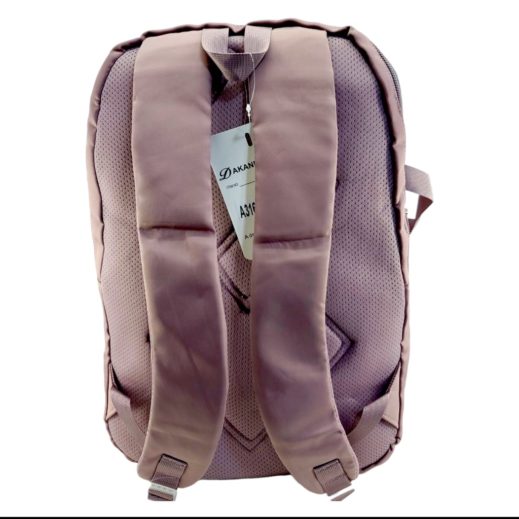 Dakanee Simple School Bag - Peach