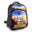 Pubg School Bag For Class Pre Primary - Brown