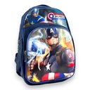 Avengers School Bag For Class Pre Primary - Blue