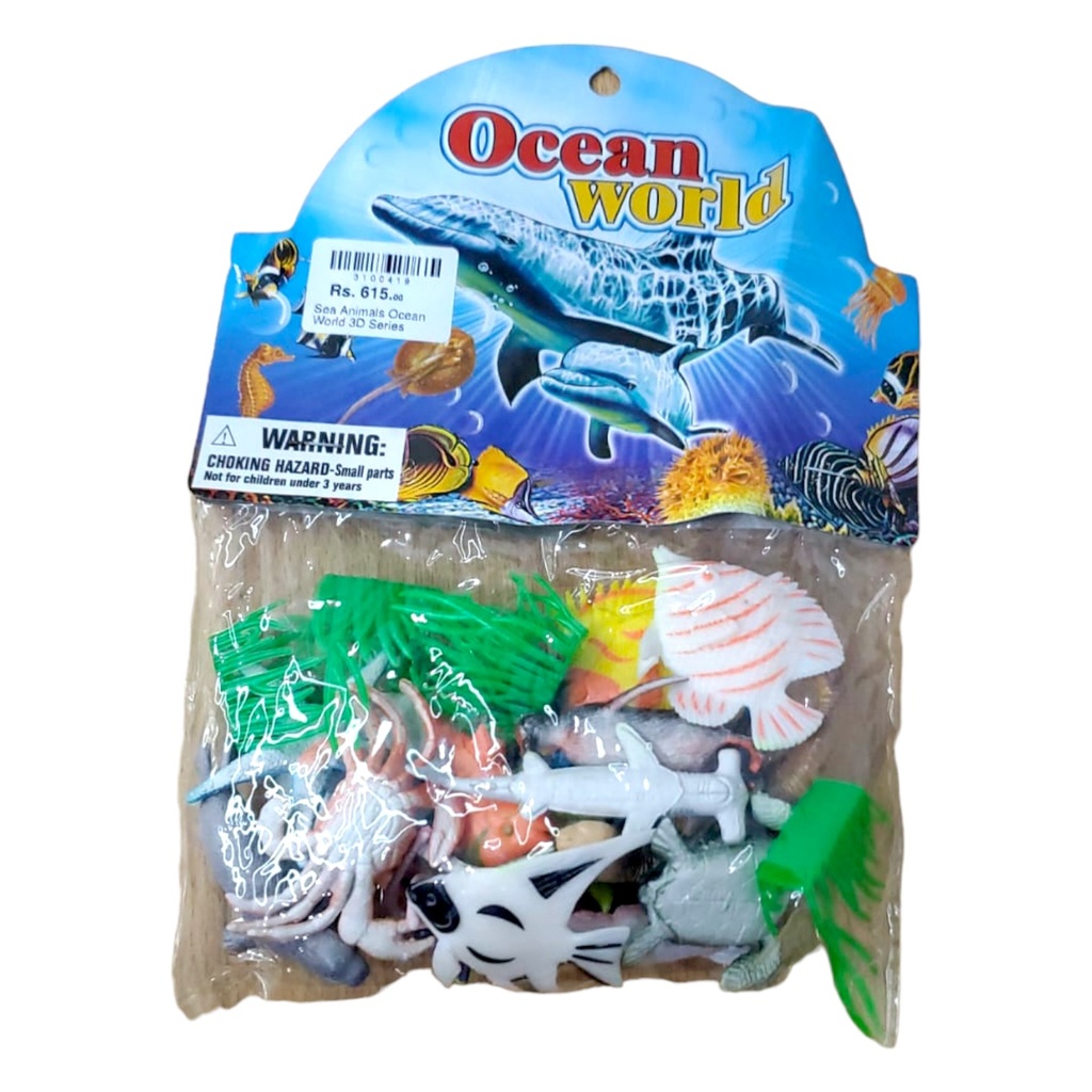 Sea Animals Ocean World - 3D Series