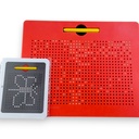 Magnetic Board Beads - Large - 10 Cards & 1 Pen - No. YM2204