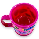 Butterfly Deisgned Famous Plastic Mug - Pink