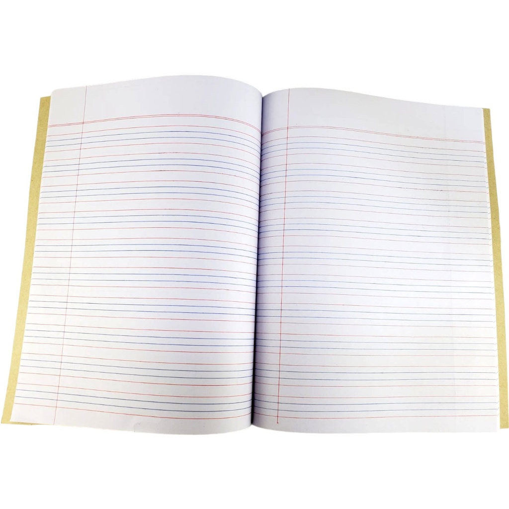 Broad 4 Line English Margin Journal - 100 Pages - Aga Khan School