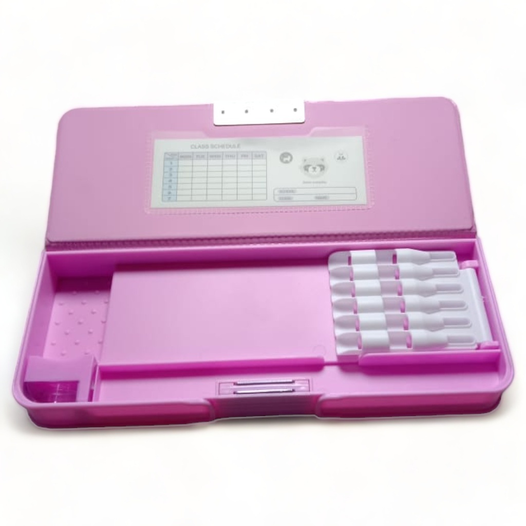 Magnetic Bus Pencil Box (Unicorn)