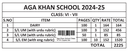 Aga Khan School Class VI-VII Copies Set