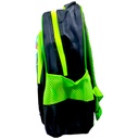 Ben-10 Emboss Pre-Primary School Bag - 13 Inch - Green - Space