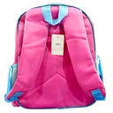 Unicorn Emboss Pre-Primary School Bag - 13 Inch - Pink - Castle