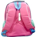 Kitty Emboss Pre-Primary School Bag - 13 Inch - Pink - Piano