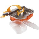 Stainless Steel Lunch Box - Orange - No. A-9