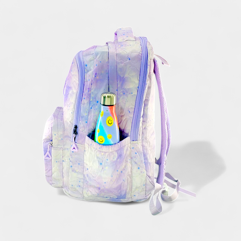 Googel Design School Bag 20inch - Purple - No. 184
