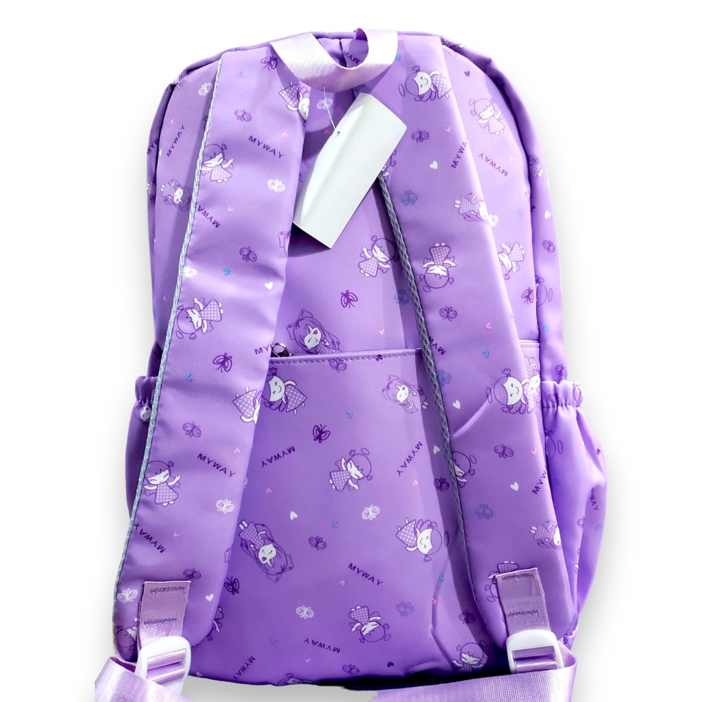 My Way School Bag - Purple - 9001