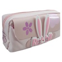 Rabbit Pencil Pouch - Peach