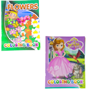 Assorted Character Colouring book