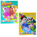 Assorted Character Colouring book