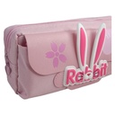 Rabbit Pencil Pouch - Pink