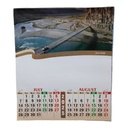 Hanging Calendar 2025 - (1 Page 2 Month) - Large