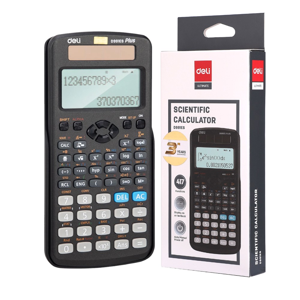 DELI Scientific Calculator D991ES