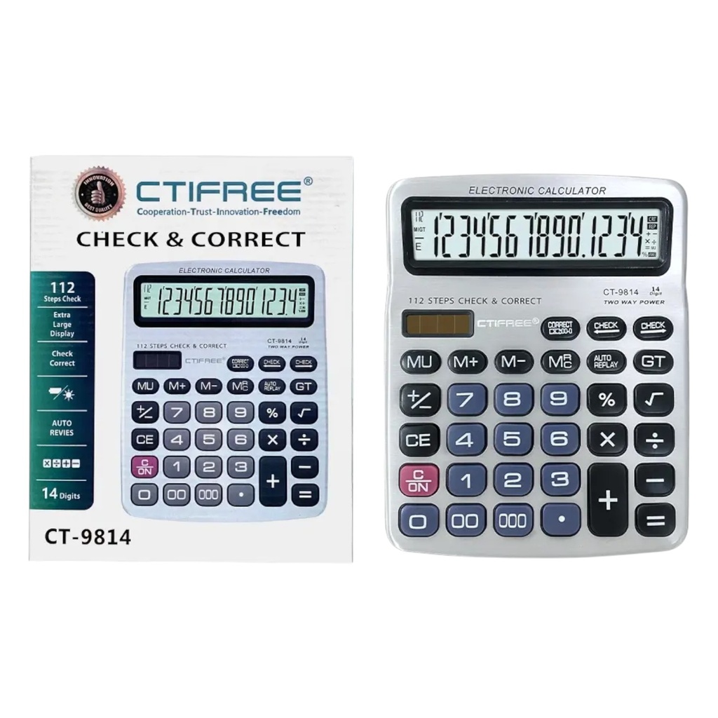 Citizen Superior Calculator - 112 Steps Check - No. CT-9814