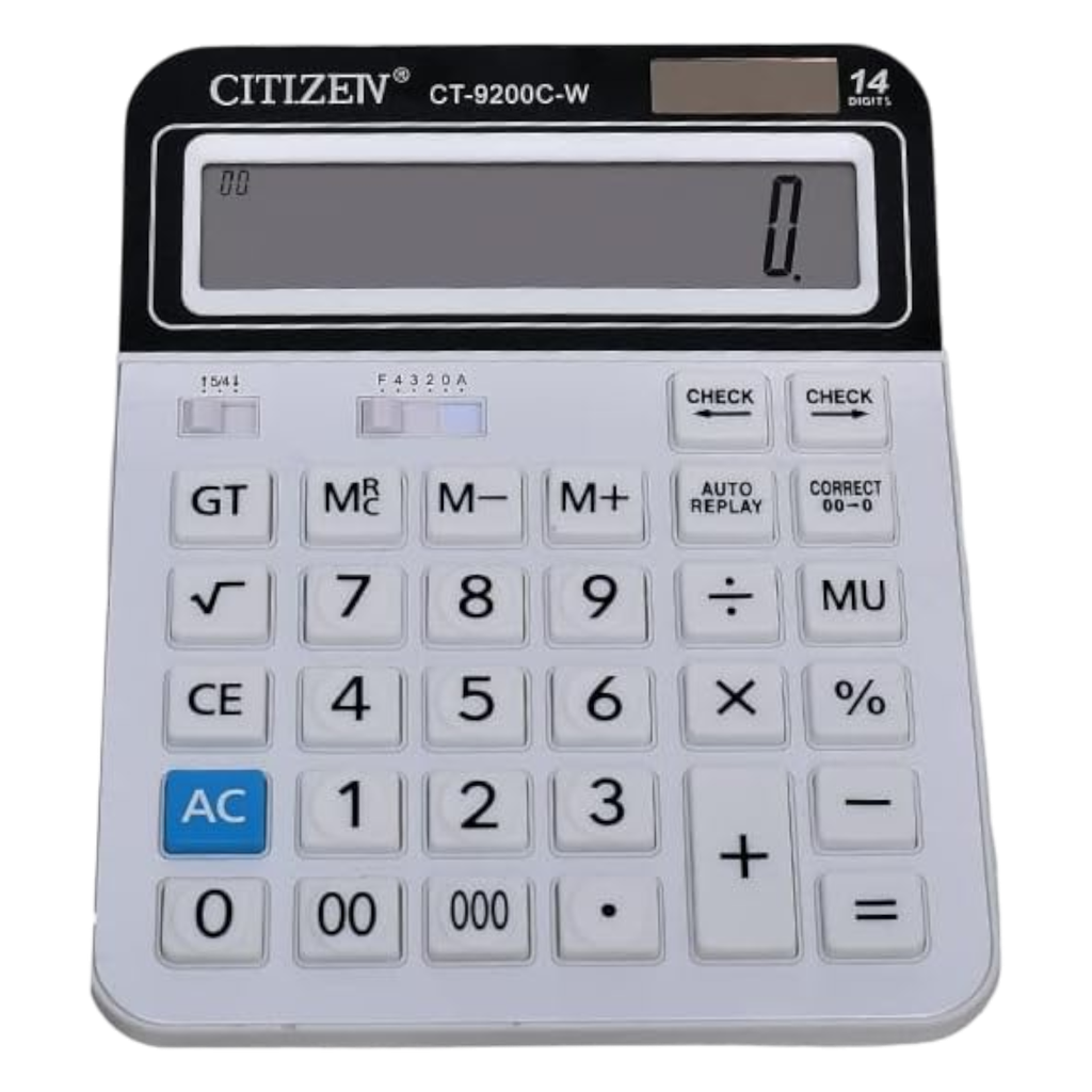 Citizen Superior Calculator - No. CT-9200C-W