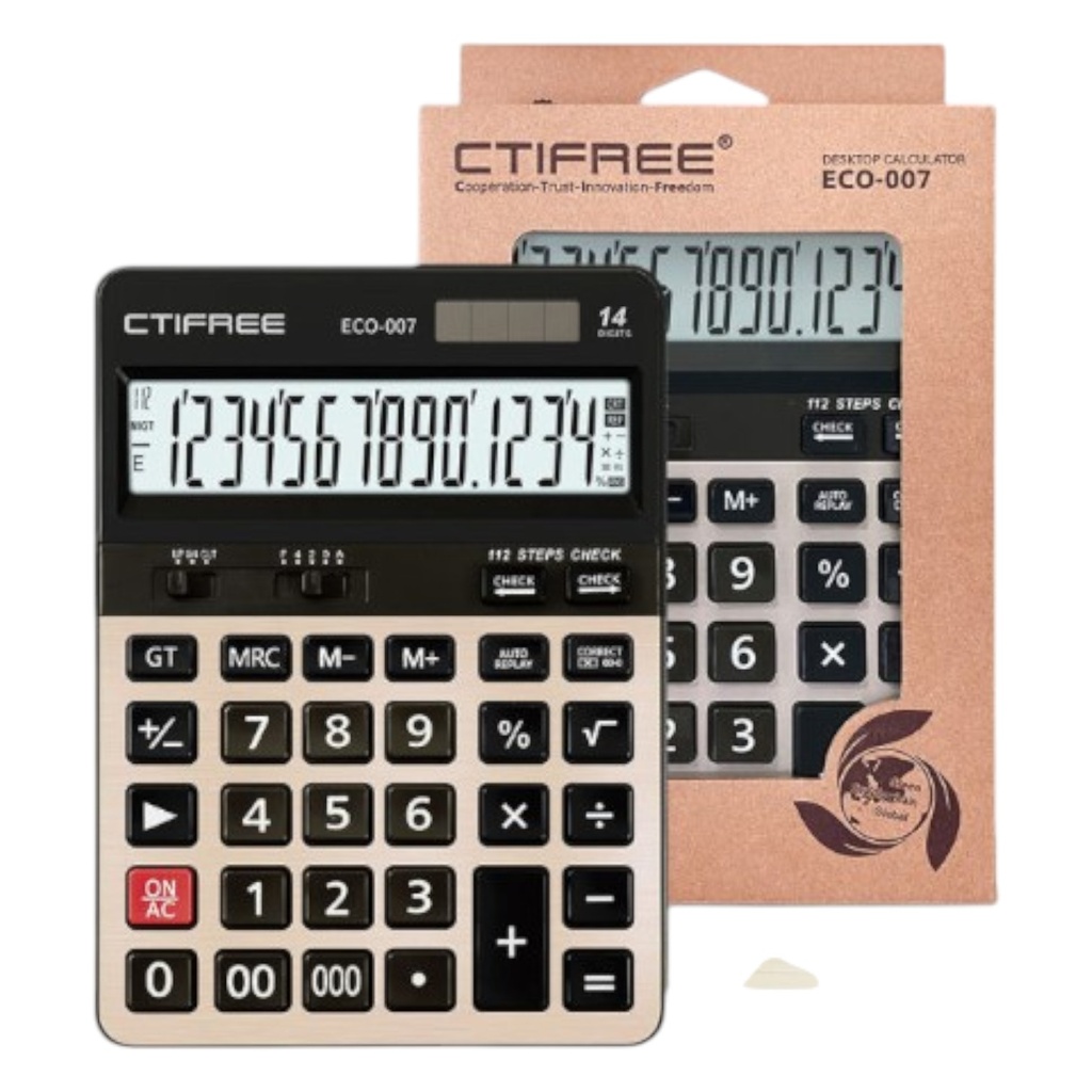Ctifree ECO-007  Desktop Calculator