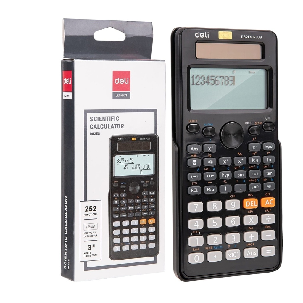 Deli - D82ES-Scientific Calculator