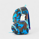 Commando Printed College Bag - Blue