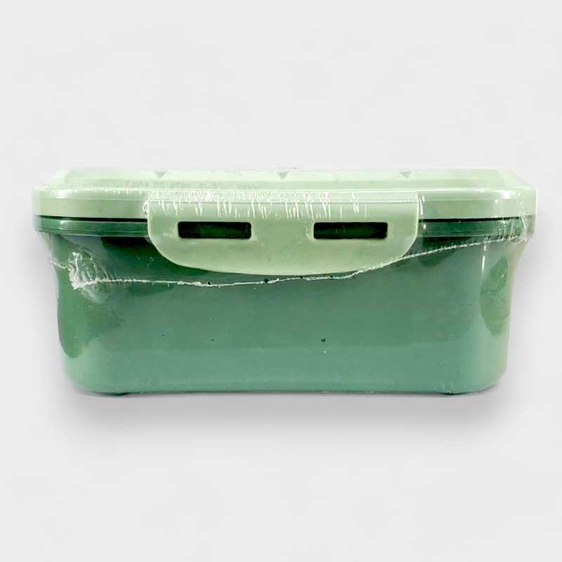 Steel Lunch Box With Spoon - No. A-4