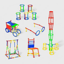 Dream Block Stick Puzzle - No.839-7 - DARTOYS